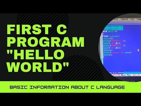 First C program|C Language beginner | Hello World | Easy way  #project1 #jokeoff