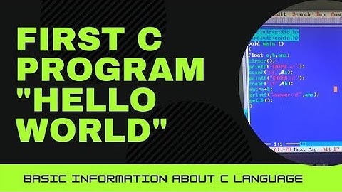 First C program|C Language beginner | Hello World | Easy way  #project1 #jokeoff