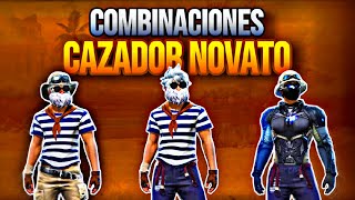 COMBINACIONES INSANAS CON LA SKIN EXPLORADOR NOVATO 🔥 #combinacionesff #outfitsff #freefire #oasisff