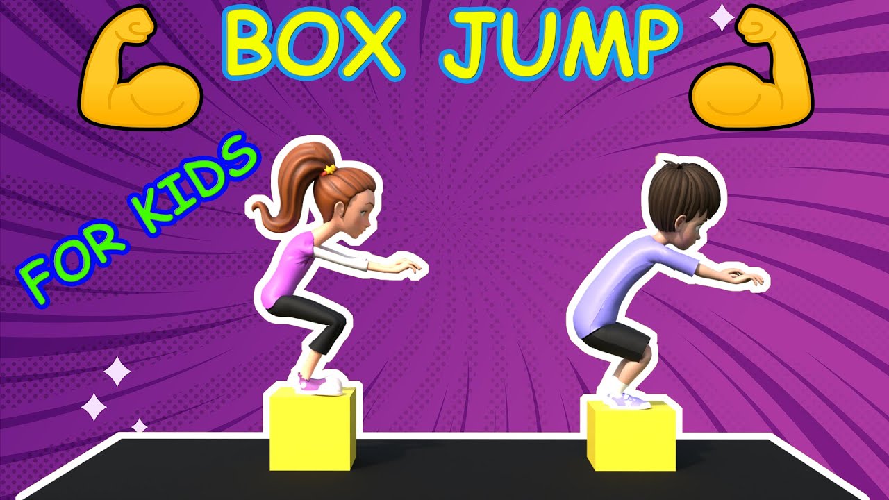 "Jump Higher! Box Jumps for Kids Workout" 
