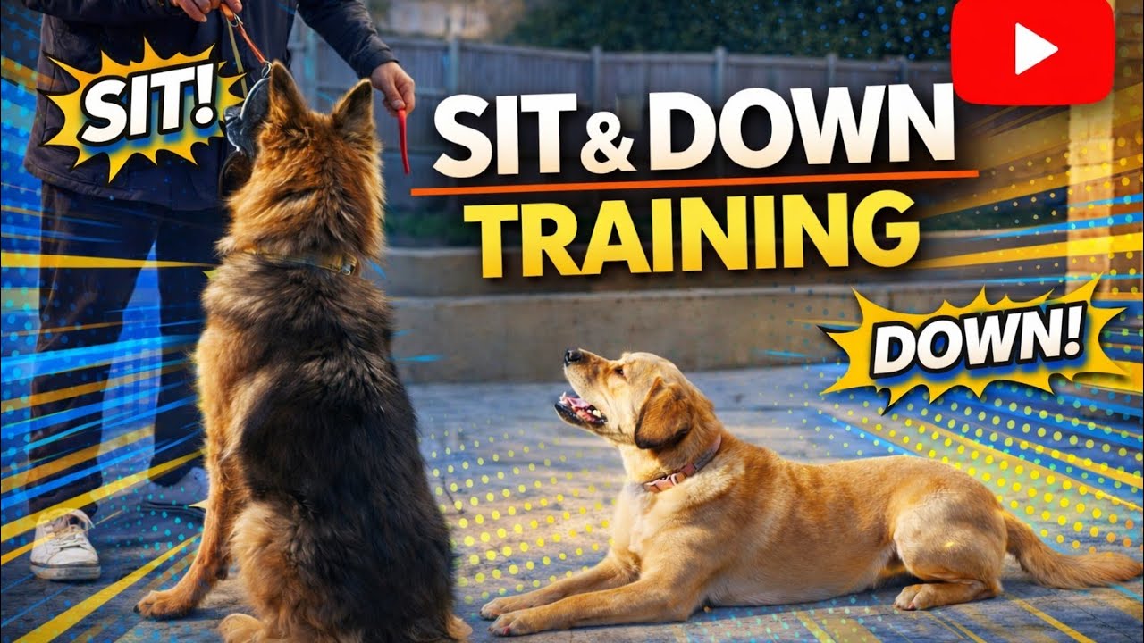 Perfect Sit & Down Every Time | Dog Obedience Training