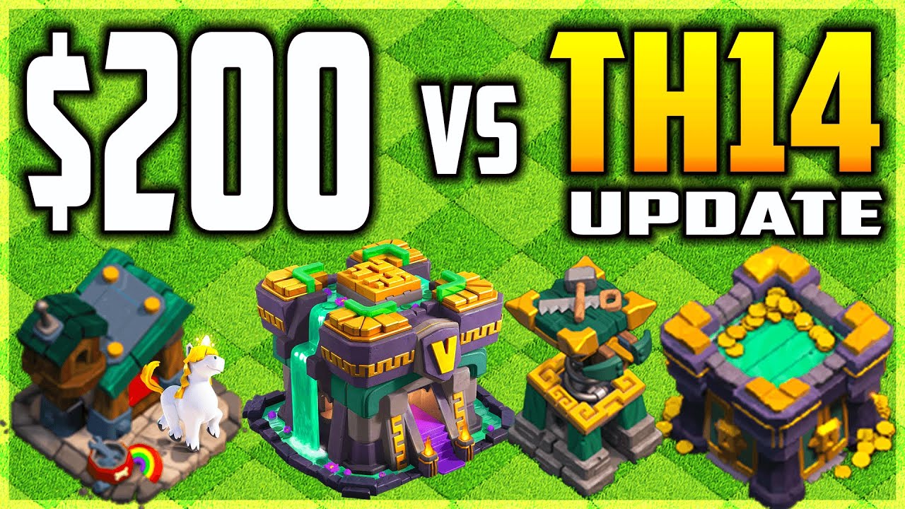 This is what $200 gets you at Town Hall 14 in Clash of Clans | Upgrade Guide