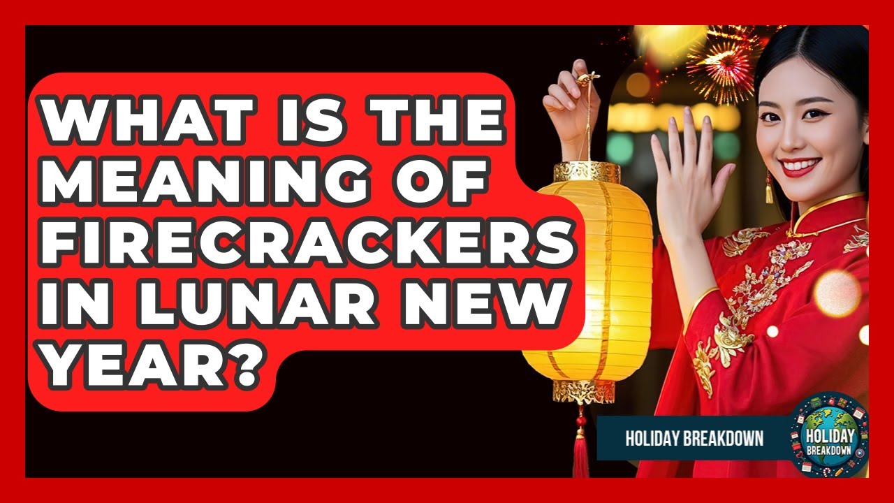 What Is The Meaning Of Firecrackers In Lunar New Year? - Holiday Breakdown