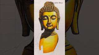 Gautam Buddha drawing 🙏 ll part 2 ll #drawing #trending #art #painting #shorts #gautambuddha #buddha