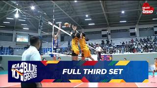 FULL THIRD SET (Semifinals) -  Mapua Cardinals vs Arellano Chiefs | NCAA Season 101