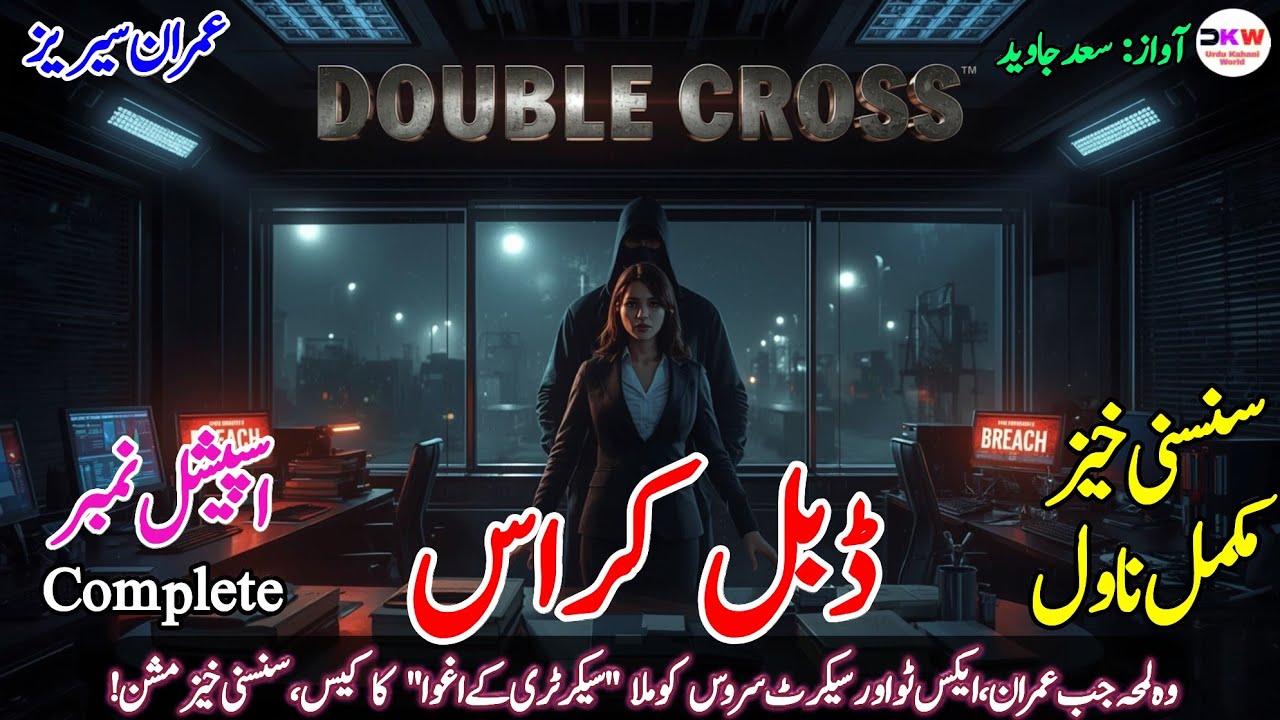 DOUBLE CROSS Complete Novel P-1 | Imran Series by Mazhar Kaleem M.A | Spy Thriller