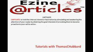 Ezine Articles   Article Summary Do's and Dont's
