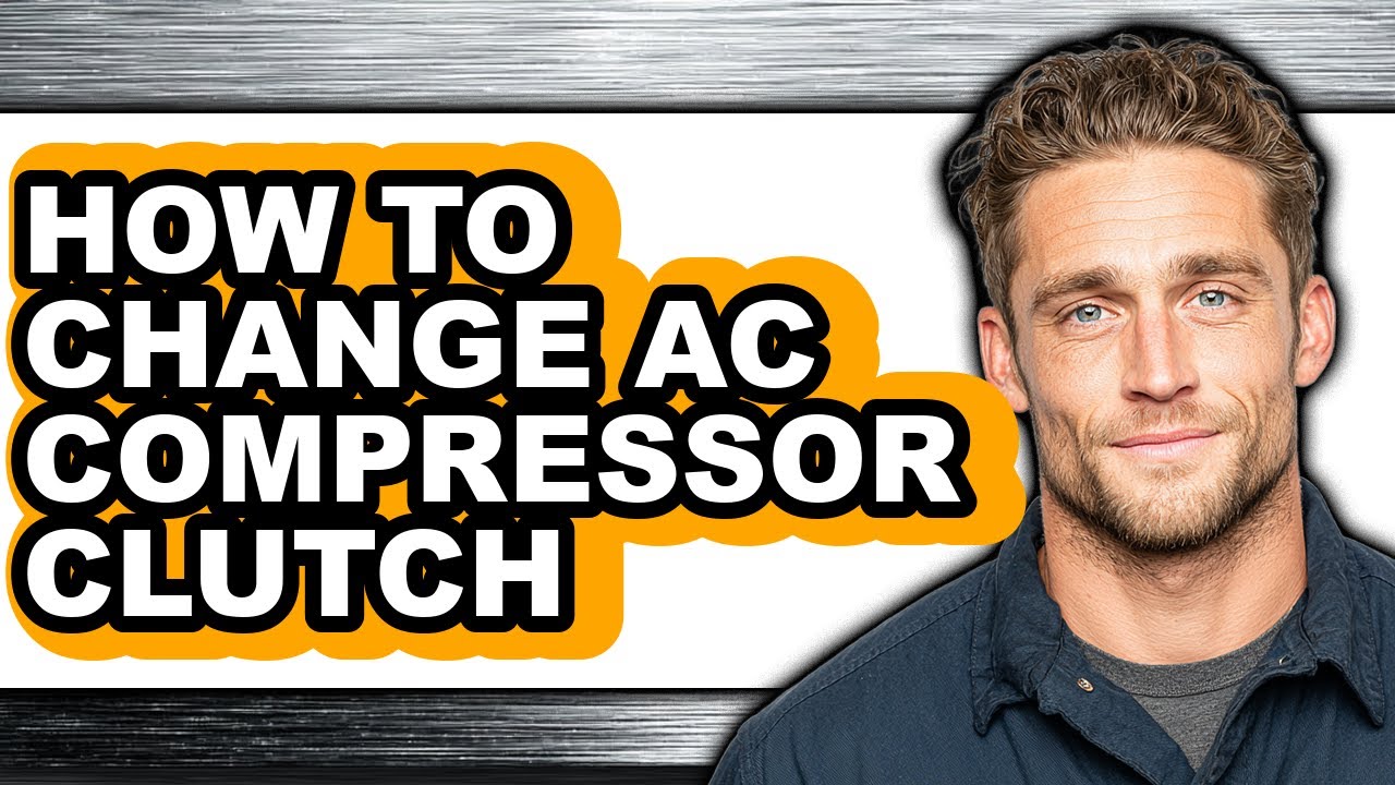 How to Change Ac Compressor Clutch - Step by Step - YouTube