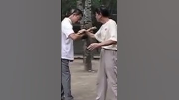 Tai Chi push hands originally called “Twist Hands.”
