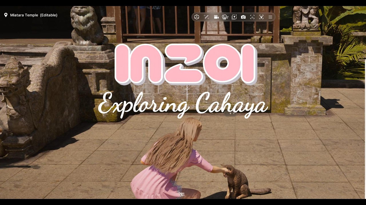 Exploring Cahaya 🌸 | inZOI Longplay No Commentary