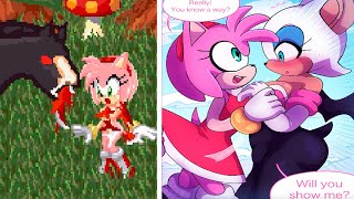 Amy Rose Couldnt Resist Rouge Stop It Amy Rose Is Worth It Project X Love Potion Disaster