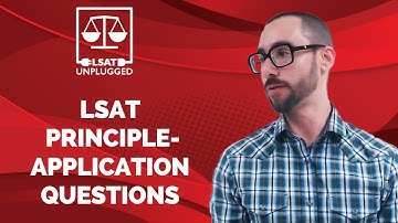 LSAT Principle-Application Questions