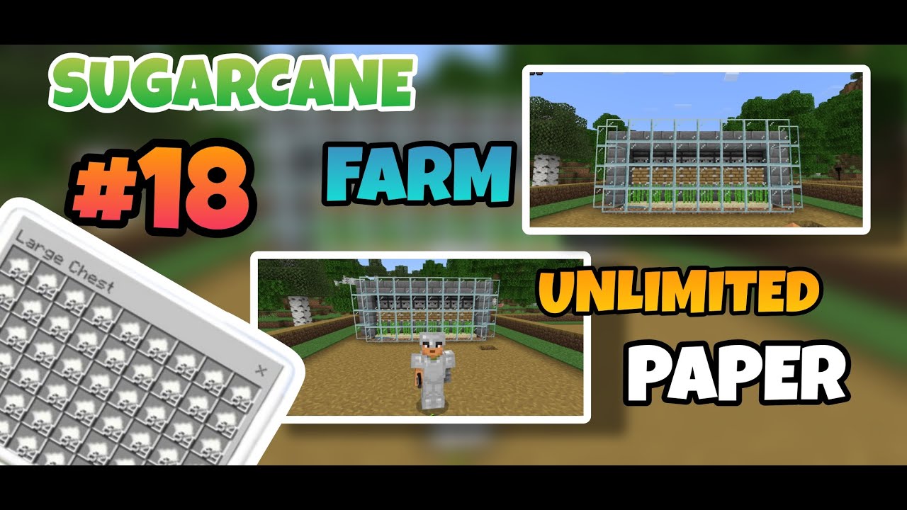 APUN NE BANA DALA UNLIMITED SUGAR CANE & PAPER FARM | MINECRAFT ...