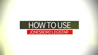 How to Use City of Jonesboro Legistar screenshot 1