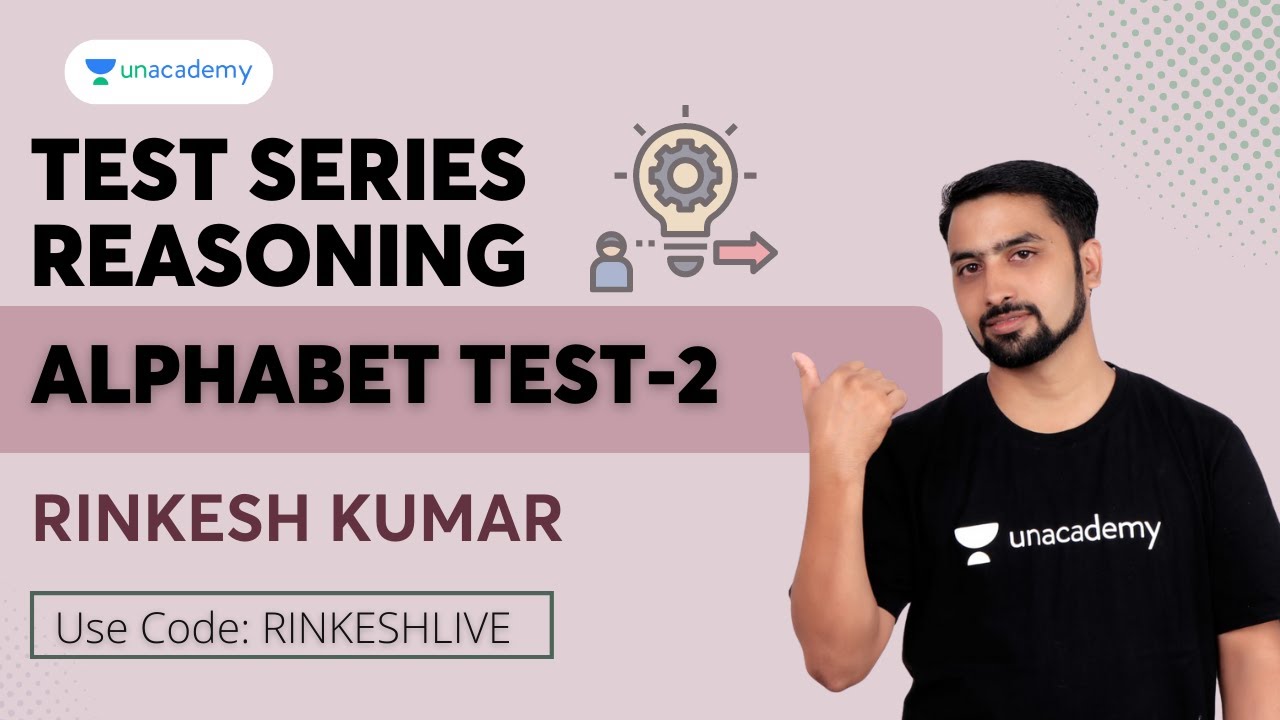 Test Series on Alphabet test 2 | RAS /PATWAR /SI/POLICE | Rinkesh kumar Unacademy Rajasthan