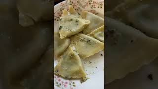 👩‍🍳🍴😋How to cook delicious spinach and mozzarella ravioli from Costco￼👩‍🍳🍴😋￼