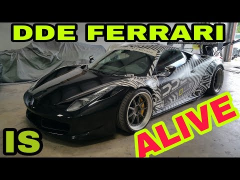 First test drive Daily Driven Exotics Ferrari 458 GT after repair fixed