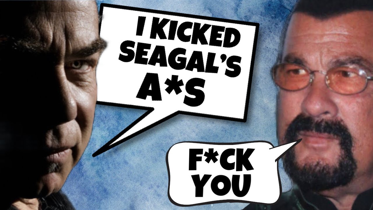 THE MAN THAT CHALLENGED AND HUMILIATED  STEVEN SEAGAL   HD 1080p