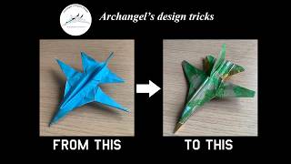 Useful Tips EP4: How I designed my origami planes-Part 1 (Using F-111 as an example) Useful Tips EP4: How I designed my origami planes-Part 1 (Using F-111 as an example)