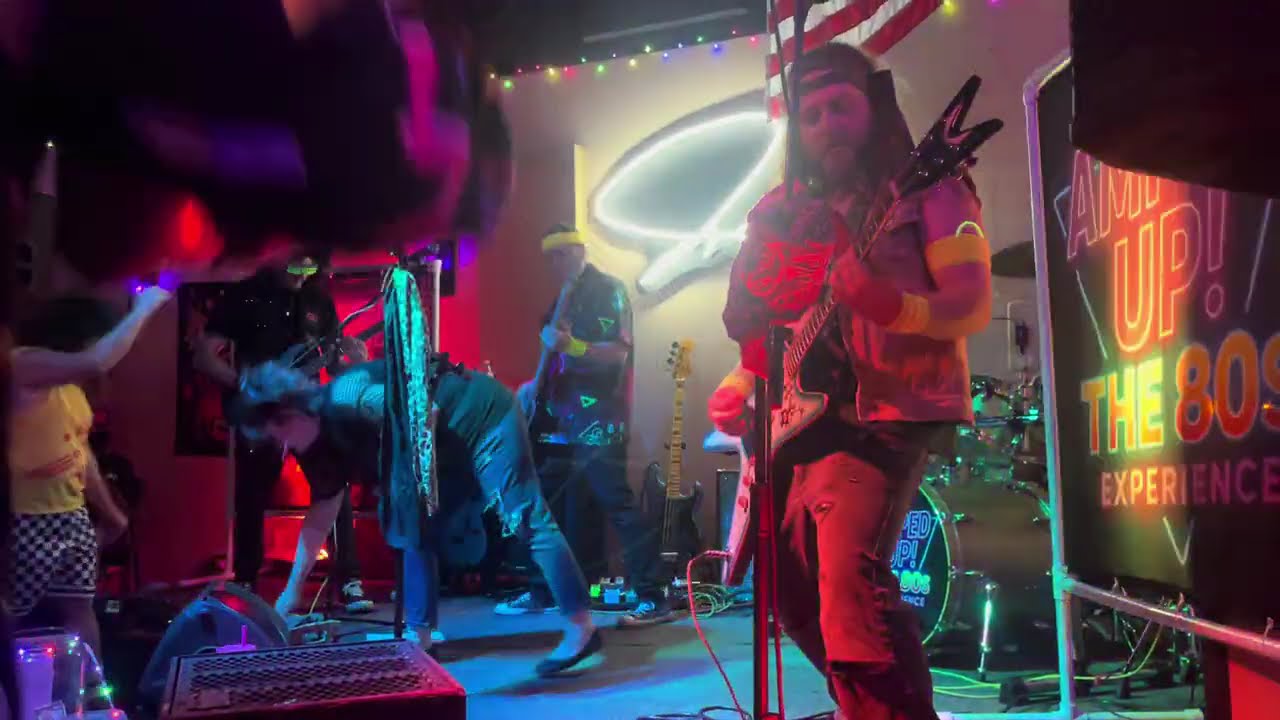 Amped Up 80s cover crazy train