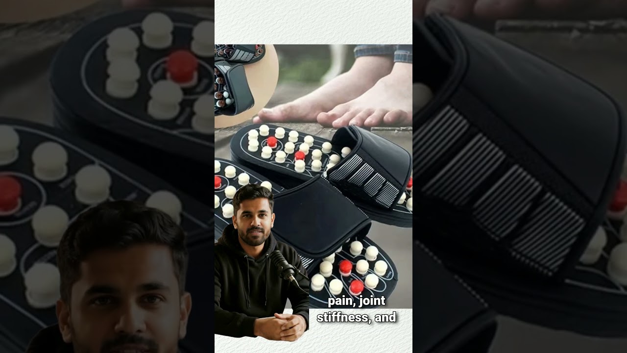 Acupressure & Magnetic Therapy Paduka Slippers