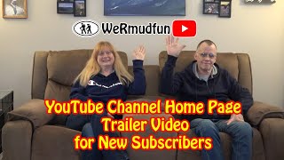YouTube Channel Homepage  Trailer Video