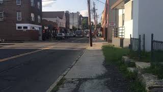 Harrison fire department returning to headquarters from 1 cooper place reported a outside gas leak