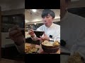 唐揚げがメインでラーメンがおかず