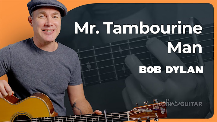 Mr. Tambourine Man Guitar version - Guitar performance video thumbnail
