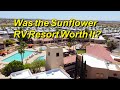 Final recap of the Sunflower RV Resort in Surprise, AZ