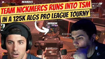 TEAM nickmercs RUNS into team imperialhal in $125K ALGS tourny #apex #imperialhal #apexlegendsclips