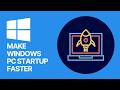 How To Make your Windows PC Startup FASTER?