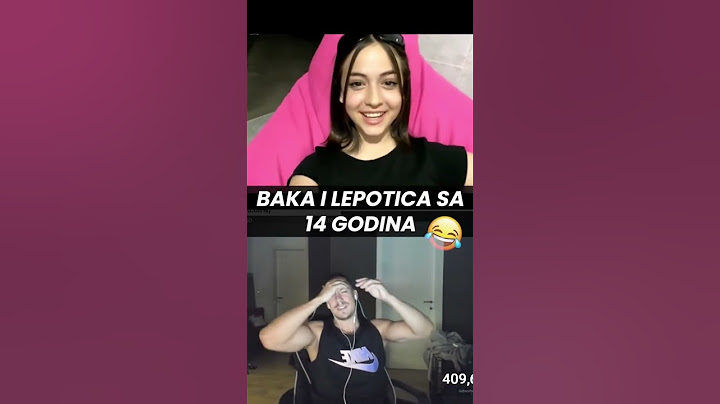 BAKA PRASE I LEPOTICA SA 14 GODINA 😂