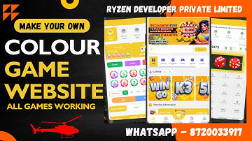 Yellow Color prediction game complete setup in VPS with all games working API | color game developer