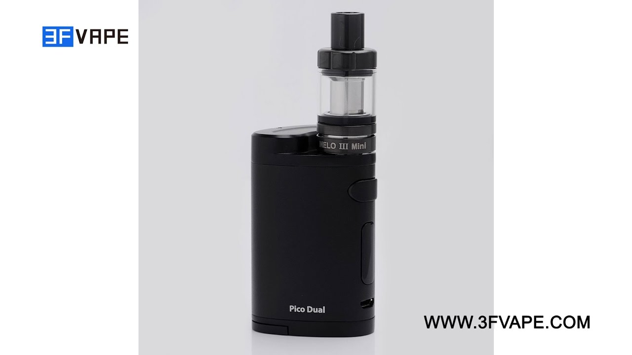 Authentic Eleaf Pico Dual 200W TC VW Box Mod with MELO III Mini Tank