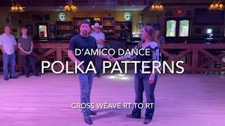 How To: Polka (Triple) Cross Weave Rt to Rt.