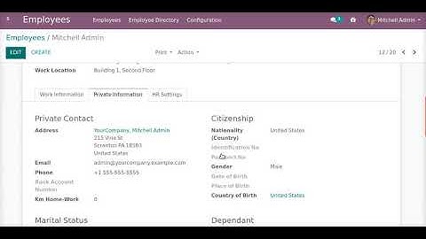 How to Show Employee Age | HR | Odoo Apps Features #odoo16 #odoo