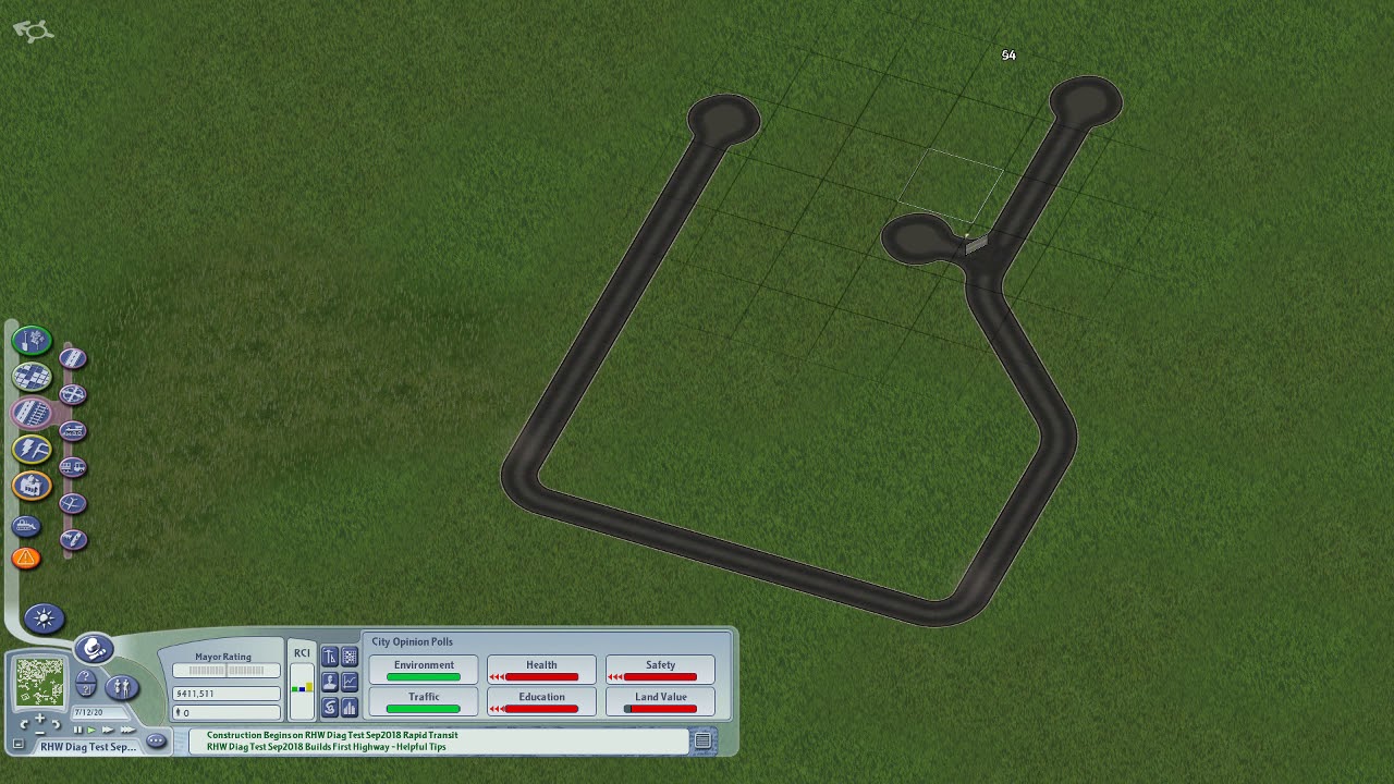 Introducing the TRK-NAM Default Asphalt Streets Mod (with Maxis Gray SAM-7 Replacement)