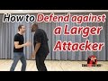 How to Defend against a Larger Attacker