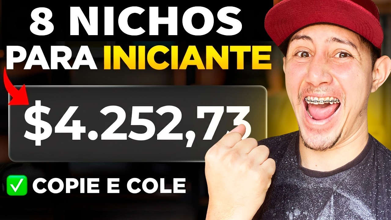 8 Nichos MAIS LUCRATIVOS Para Ganhar R$1.000 por Semana (Marketing de Afiliados)