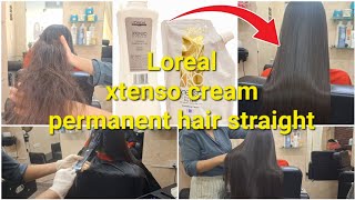 Loreal Xtenso Cream | Permanent #Hair Straight |easy tarike se |step by step