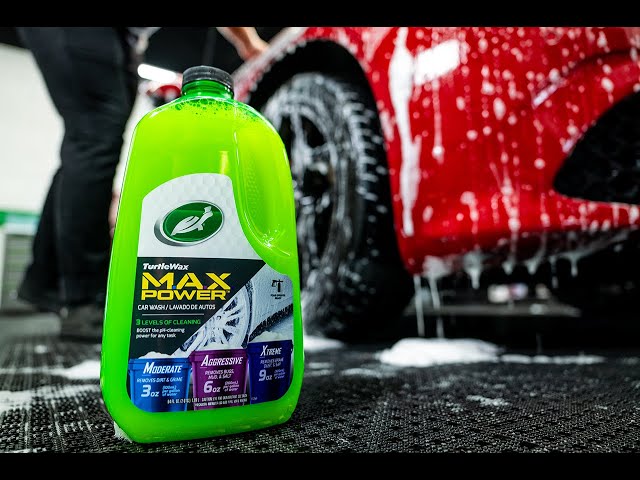  Turtle Wax 50597 Max Power Car Wash - 100 oz. : Automotive