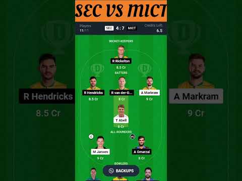 SEC vs MICT