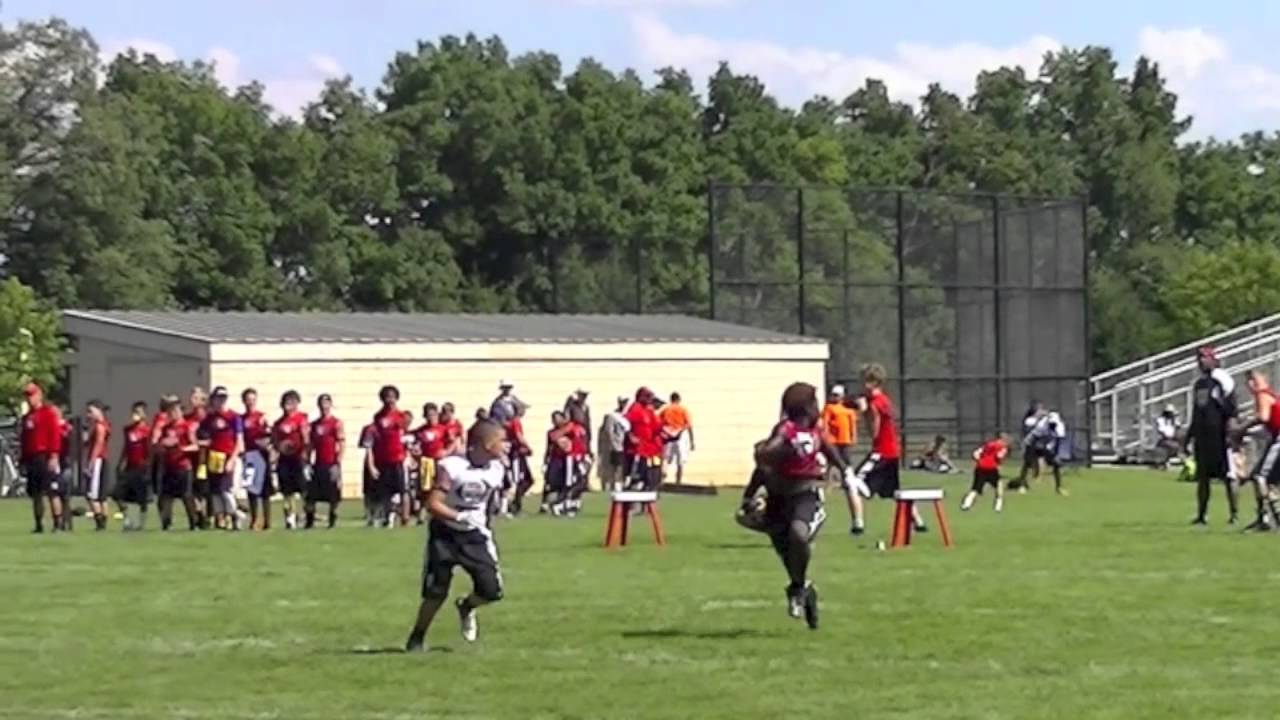 Jack Stephens, top 8 2021 QB at 2015 FBU Top Gun in Dublin, OH