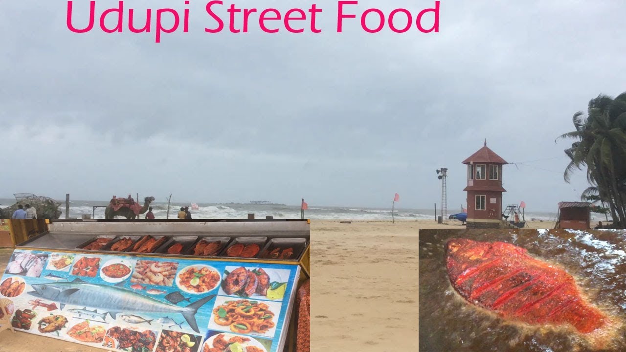 UDUPI MALPE BEACH FOOD FISH FRY YouTube