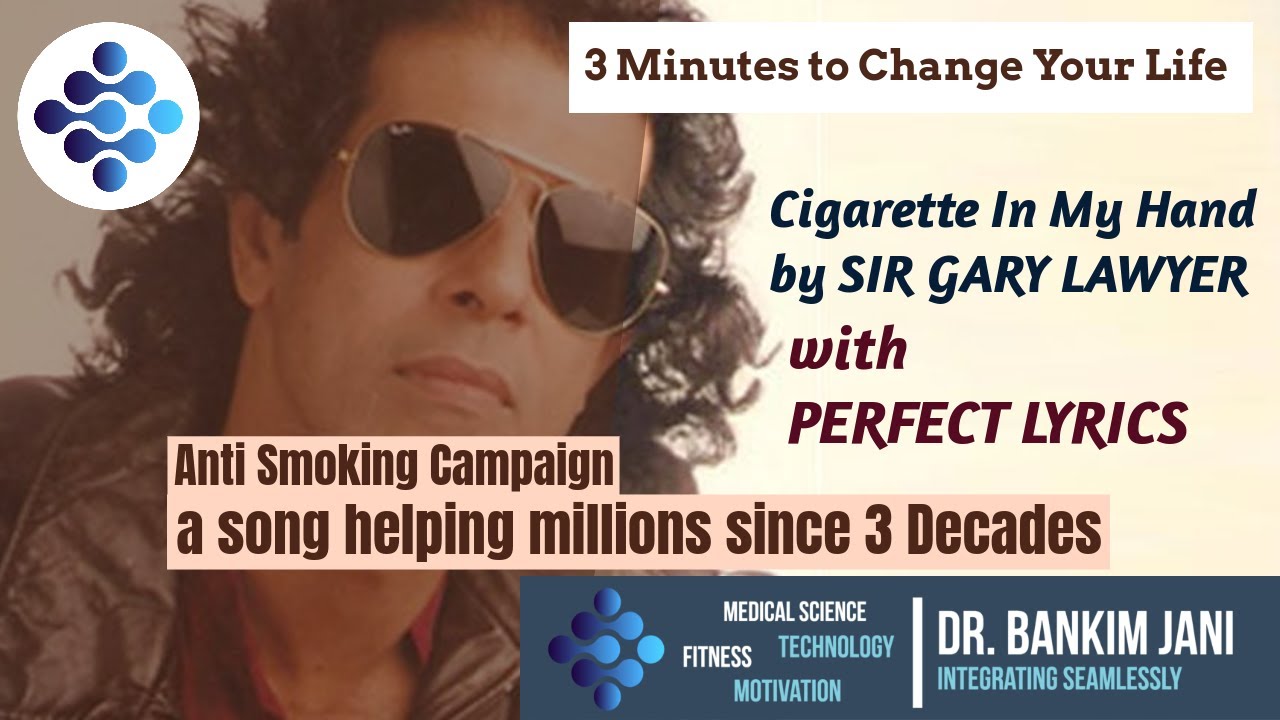 Cigarette In My Hand - Sir Gary Lawyer - with Perfect Lyrics in Subtitles - Sing along at least Once