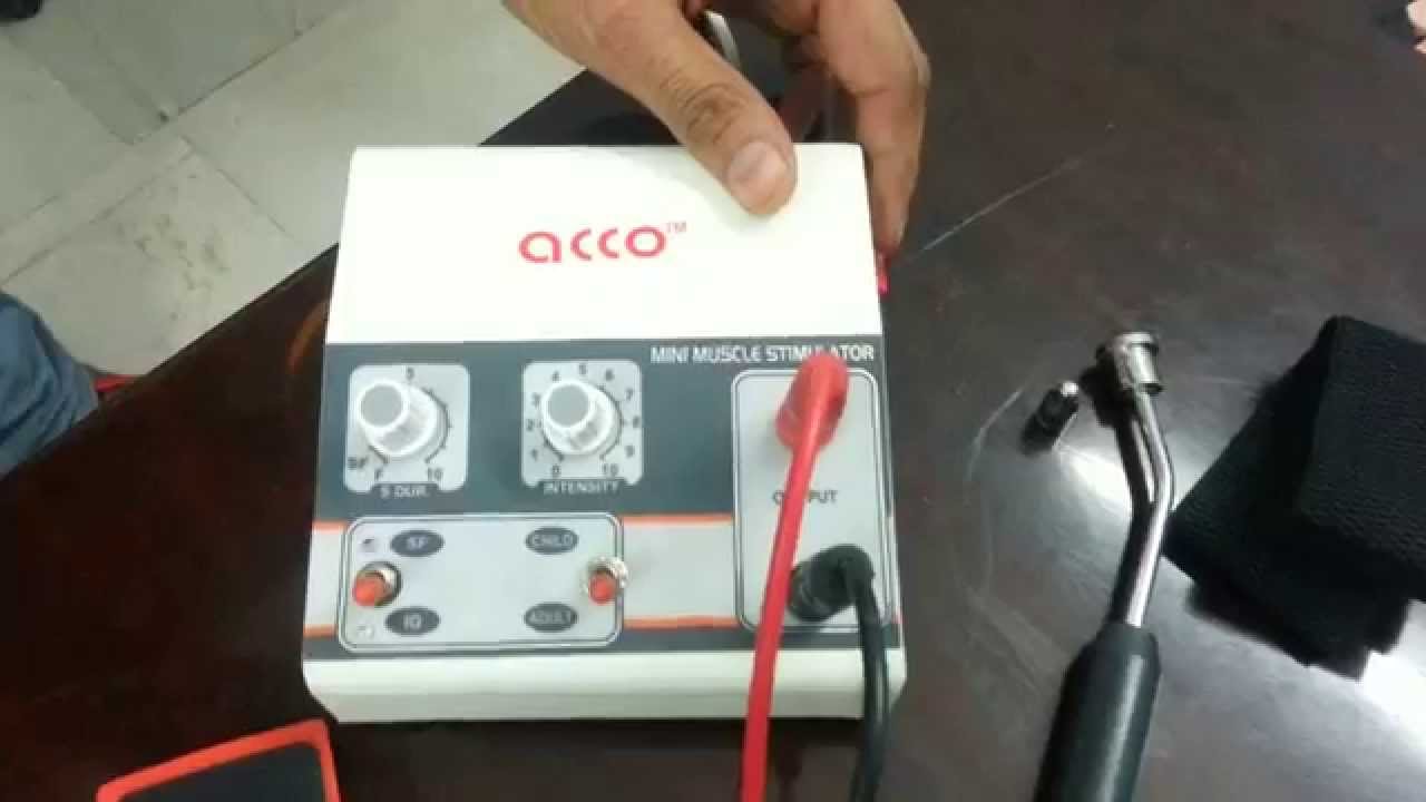 ACCO Muscle Stimulator Machine for Physiotherapy