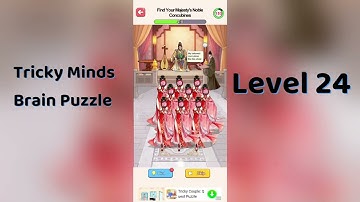 Tricky Minds Level 24 Walkthrough | Tricky Minds: Brainy Puzzle Level 24
