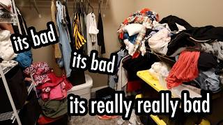 My Closet Is A Straight Up Disaster... Part 1 of....