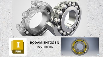 ¿Cómo insertar rodamientos en Autodesk Inventor? 3 formas posibles. Tutorial para principiantes